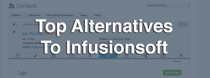 Top Alternatives To Infusionsoft