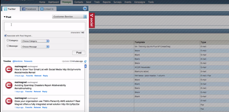 Real Magnet dashboard