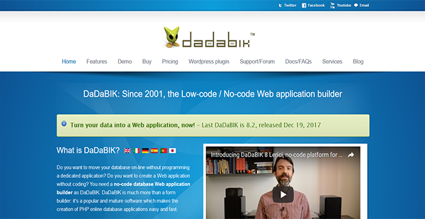 DaDaBIK Reviews: Pricing & Software Features 2024 - Financesonline.com