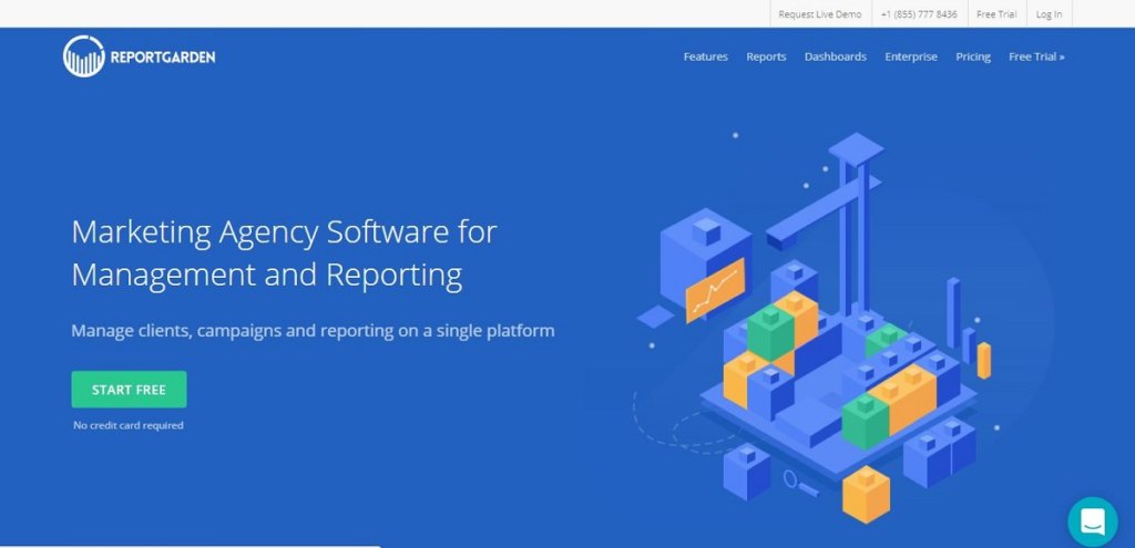 ReportGarden dashboard