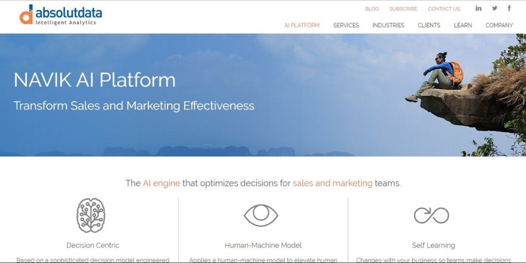 NAVIK MarketingAI dashboard