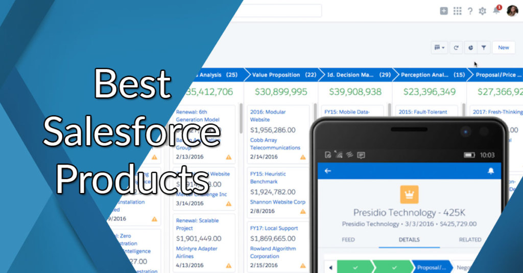Best Salesforce products