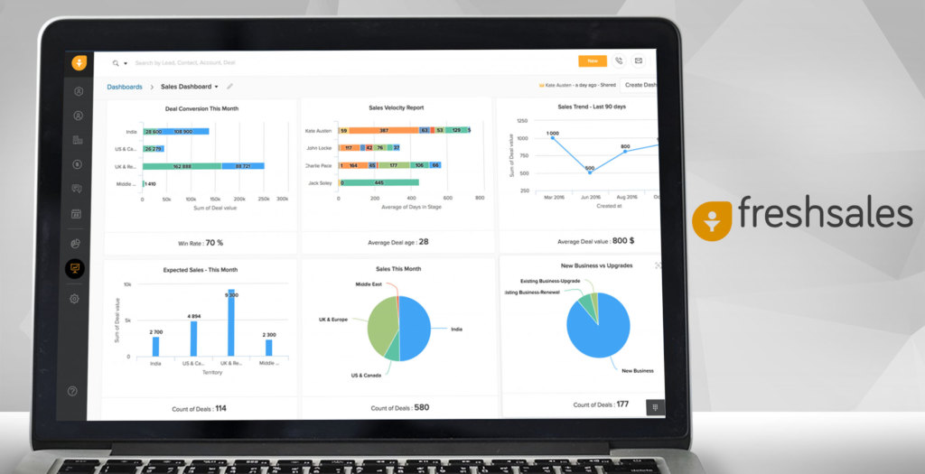 freshsales dashboard example