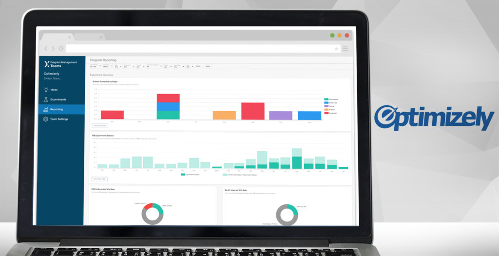 optimizely dashboard example