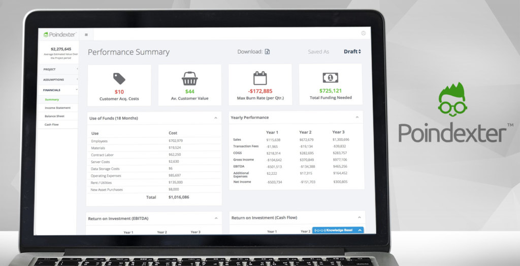 poindexter dashboard example