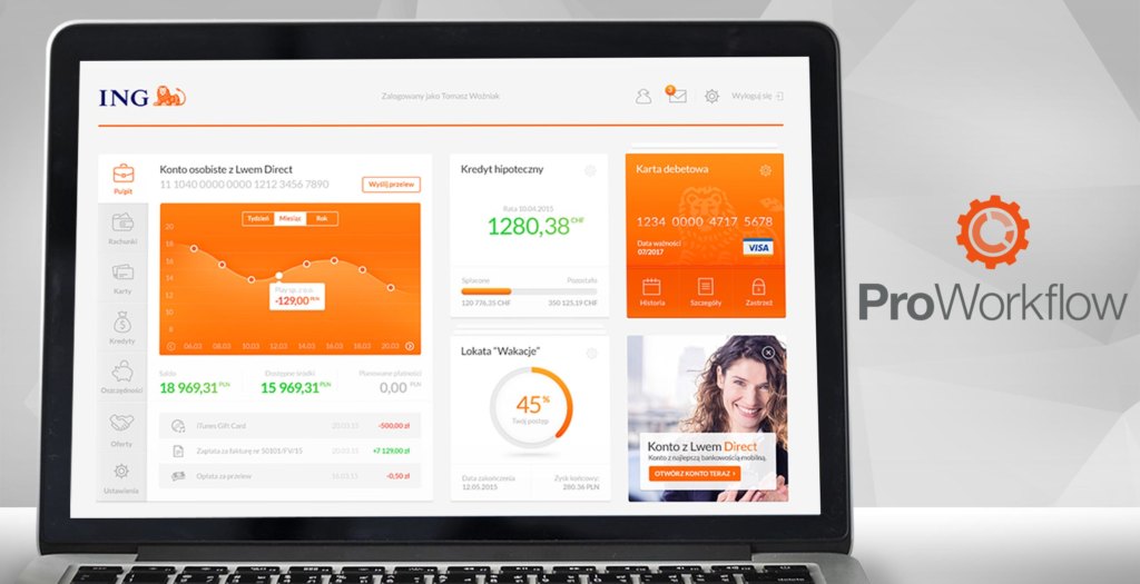 proworkflow dashboard example