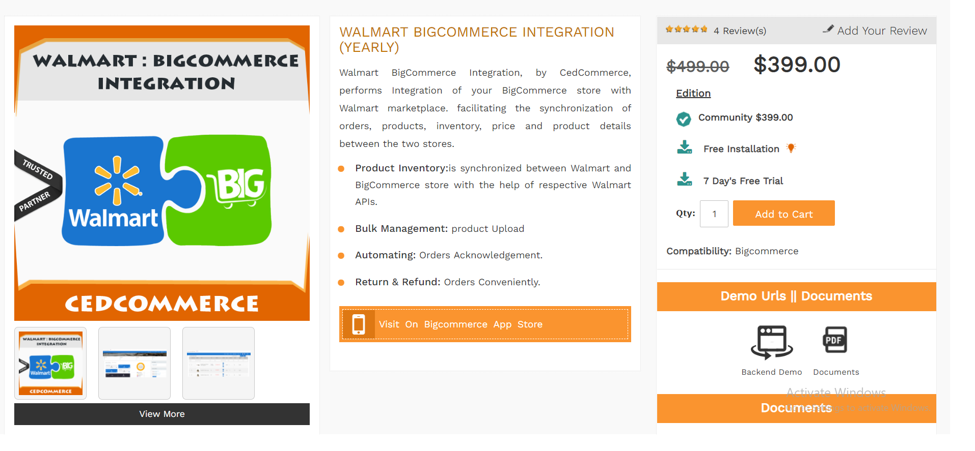 WalMart BigCommerce Integration Reviews: Pricing & Software Features ...