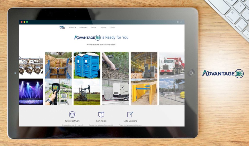 advantage dashboard example