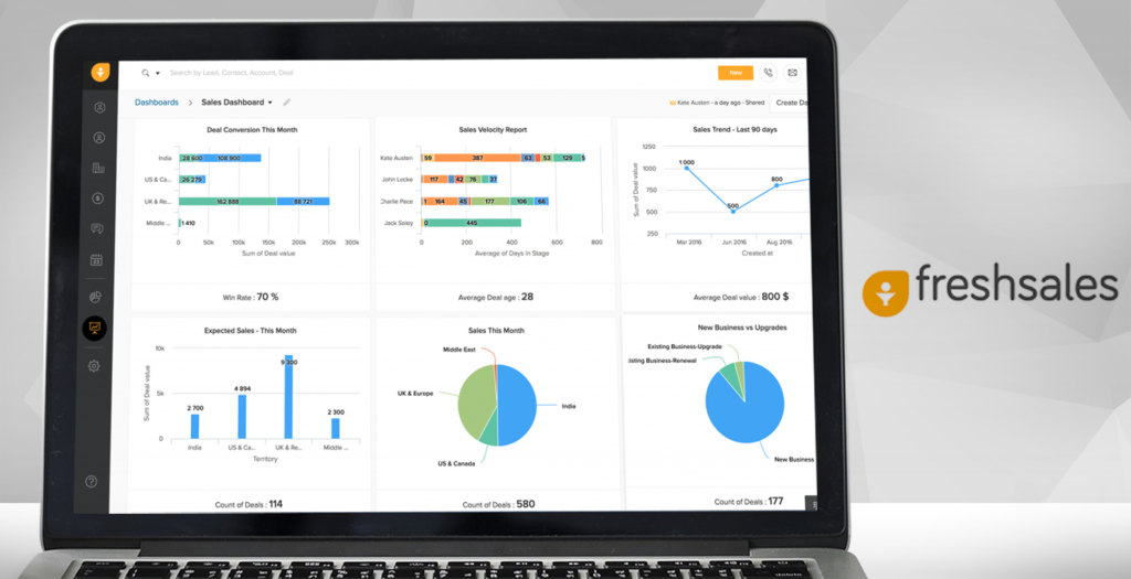freshsales dashboard example