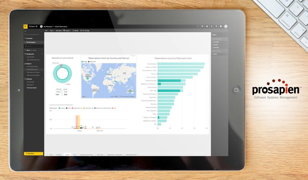 prosapien dashboard example