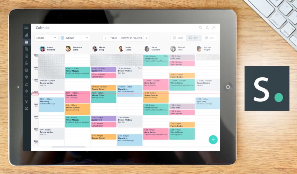 schedul dashboard example
