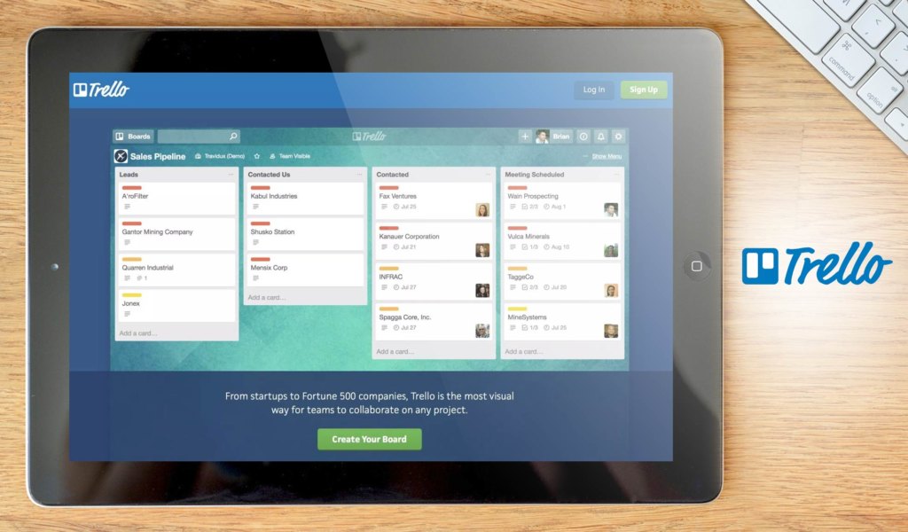 trello dashboard example