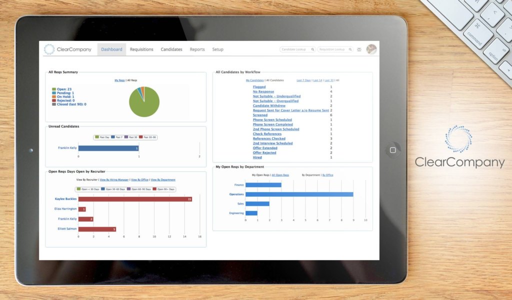 ClearCompany Dashboard