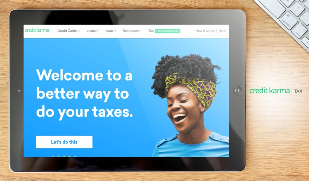 Credit Karma Tax dashboard example