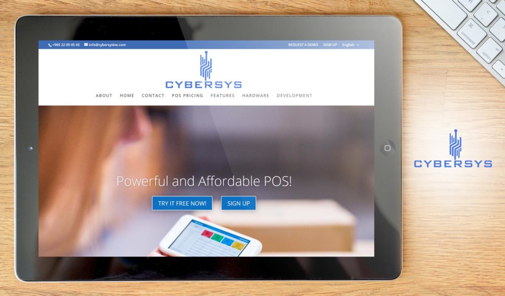 cybersys POS dashboard example