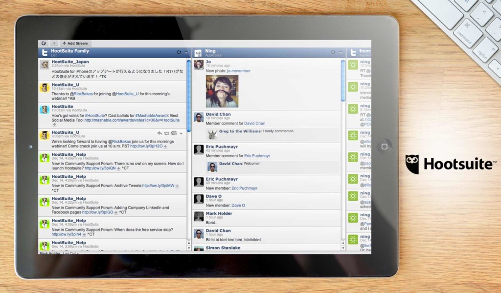 hootsuite dashboard example