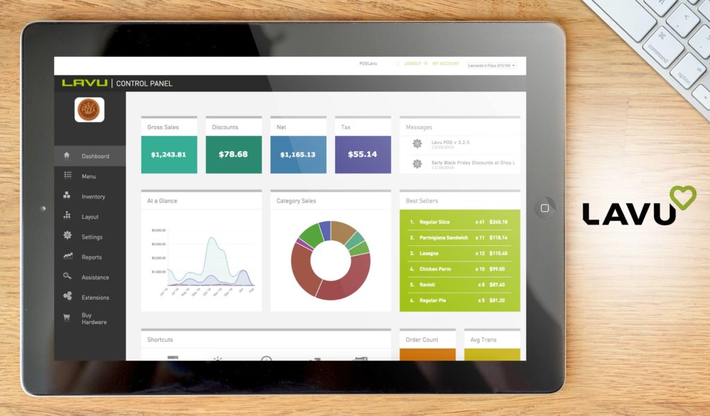 lavu dashboard example
