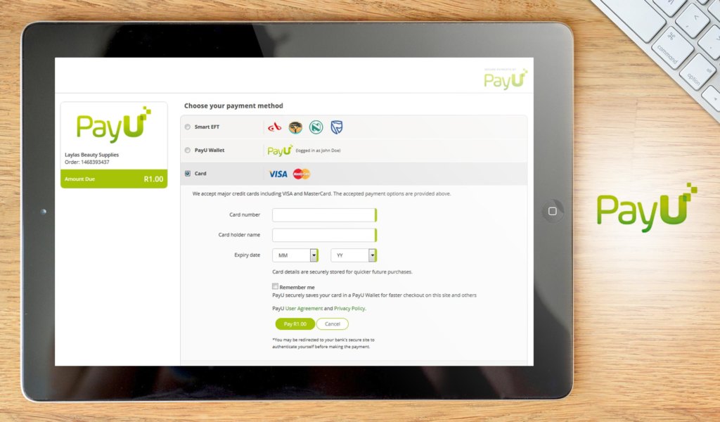 payu dashboard example