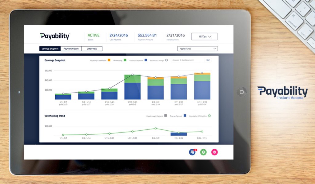 payability dashboard example