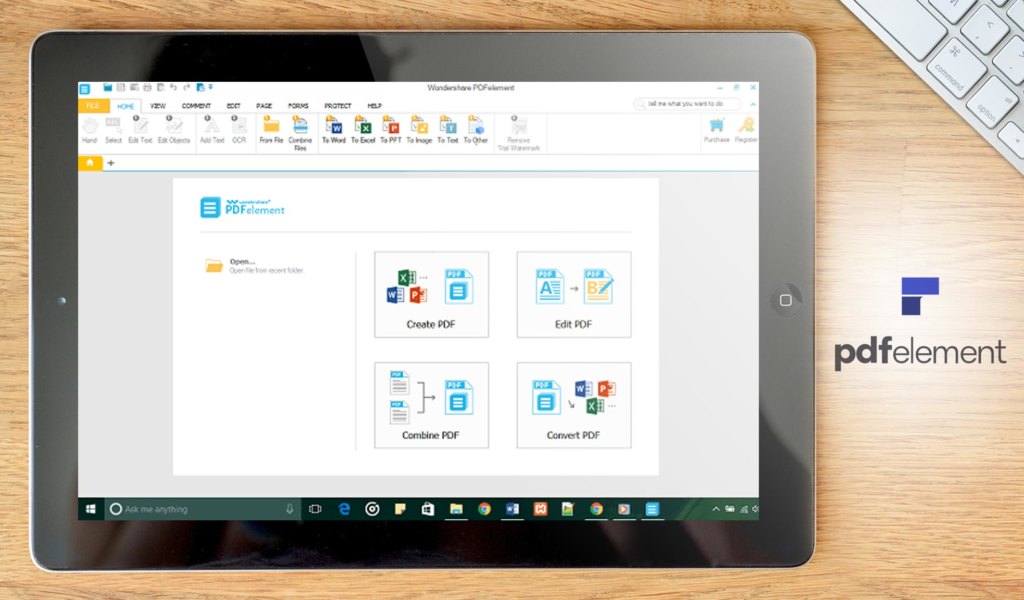pdfelement dashboard example