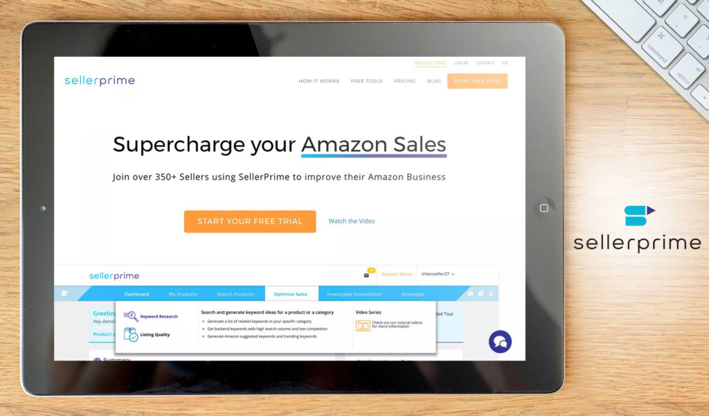 sellerprime dashboard example