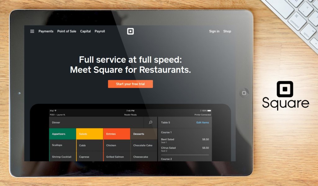 square dashboard