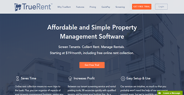 TrueRent Reviews: Pricing & Software Features 2024 - Financesonline.com