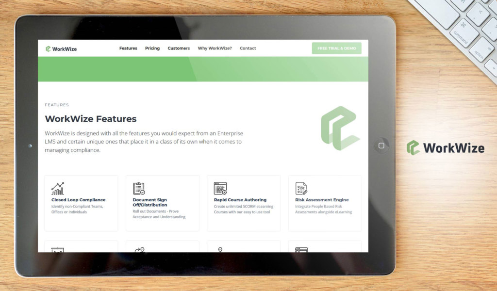 workwize dashboard example