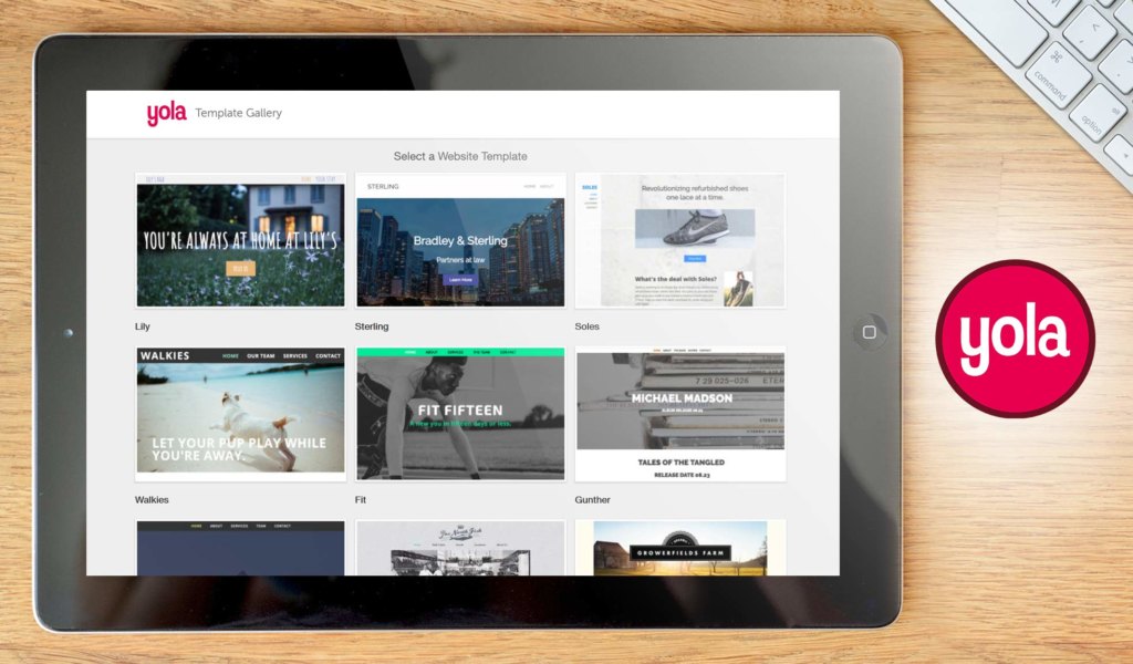 yola dashboard example