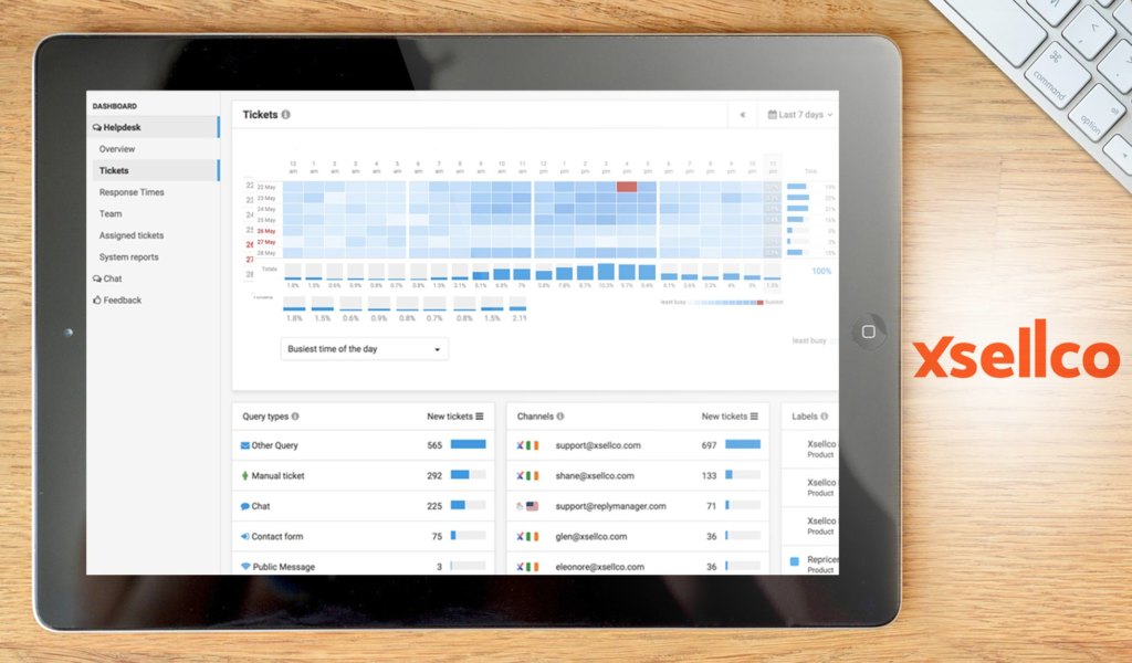 xsellco dashboard example