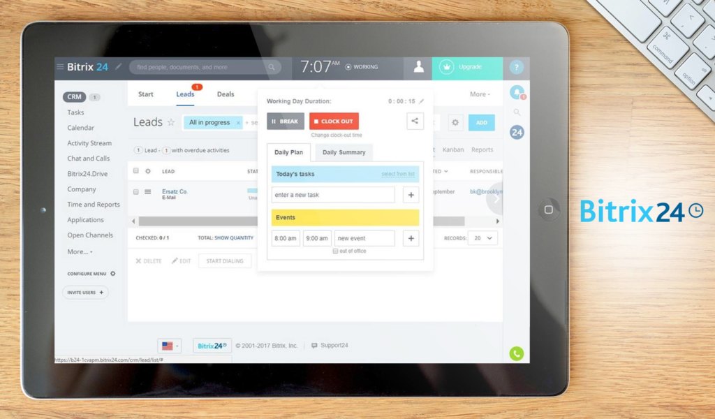 bitrix dashboard
