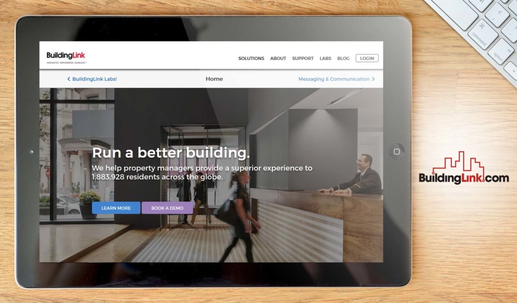 BuildingLink.com dashboard