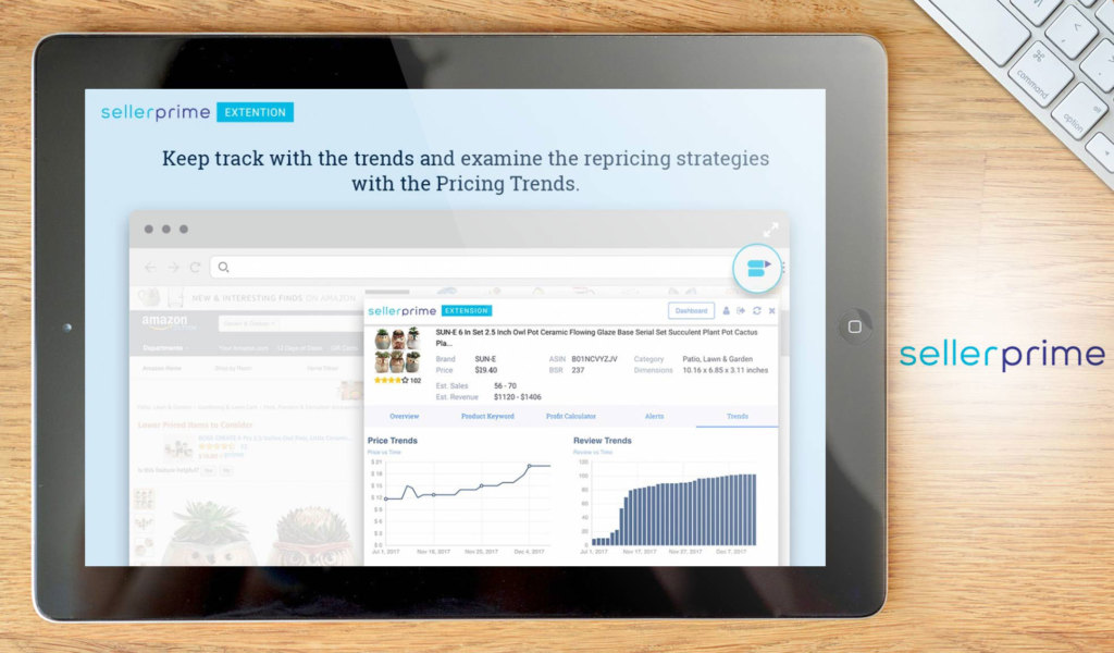 sellerprime dashboard example
