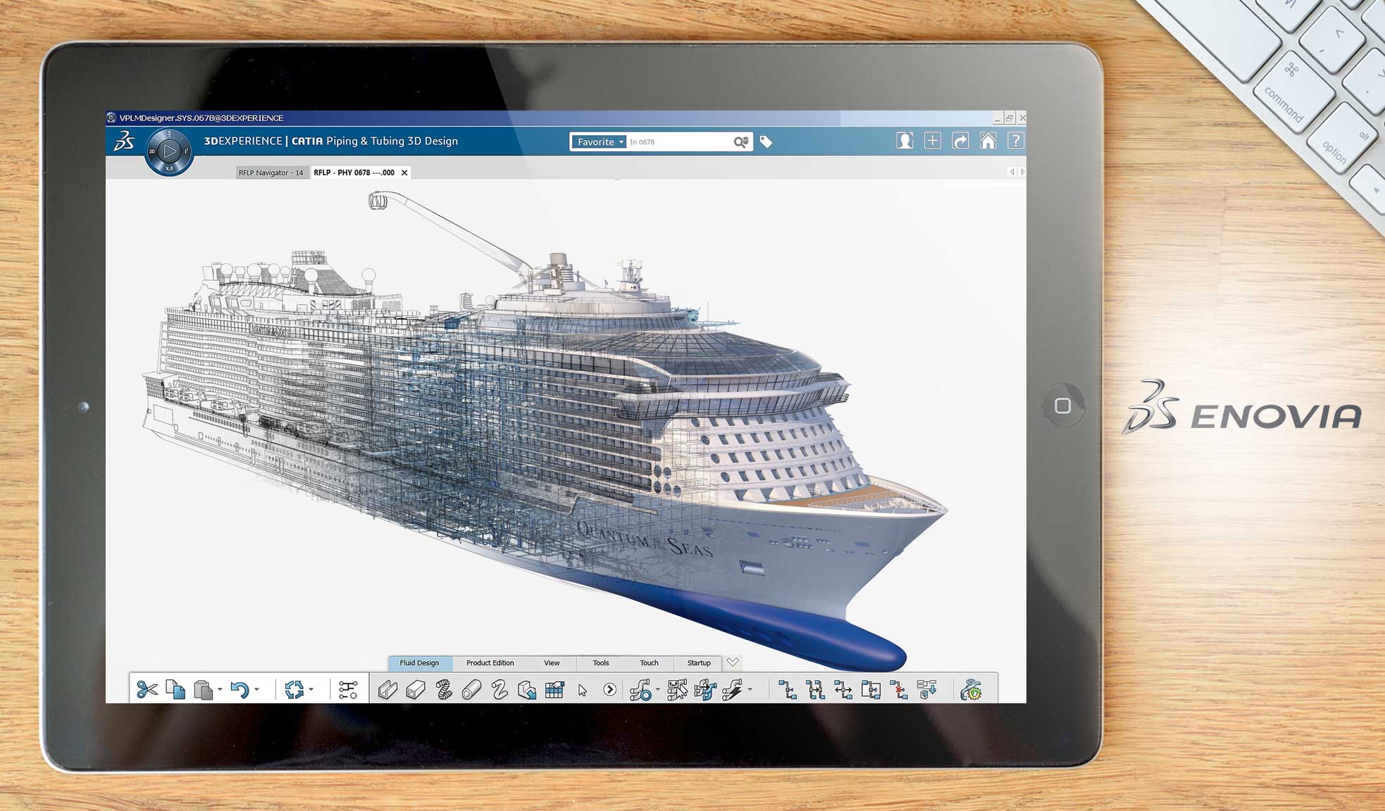 Dassault ENOVIA dashboard