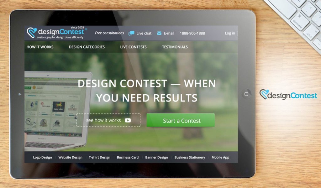 DesignContest dashboard