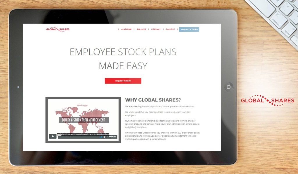 GlobalShares dashboard example