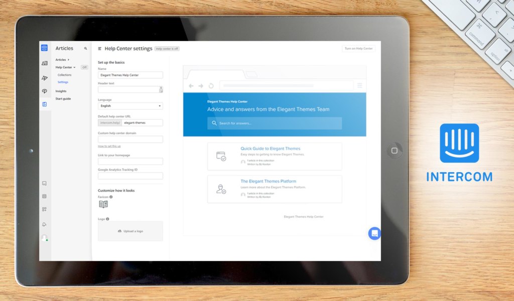 Intercom dashboard
