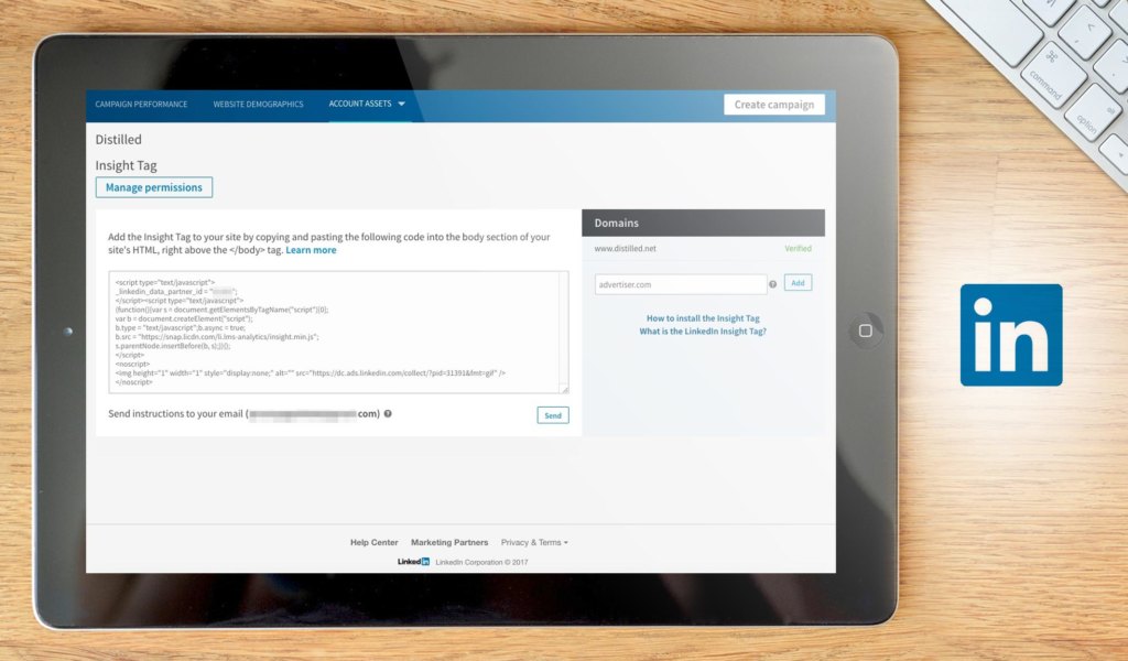 LinkedIn_Website_Demographics_dashboard