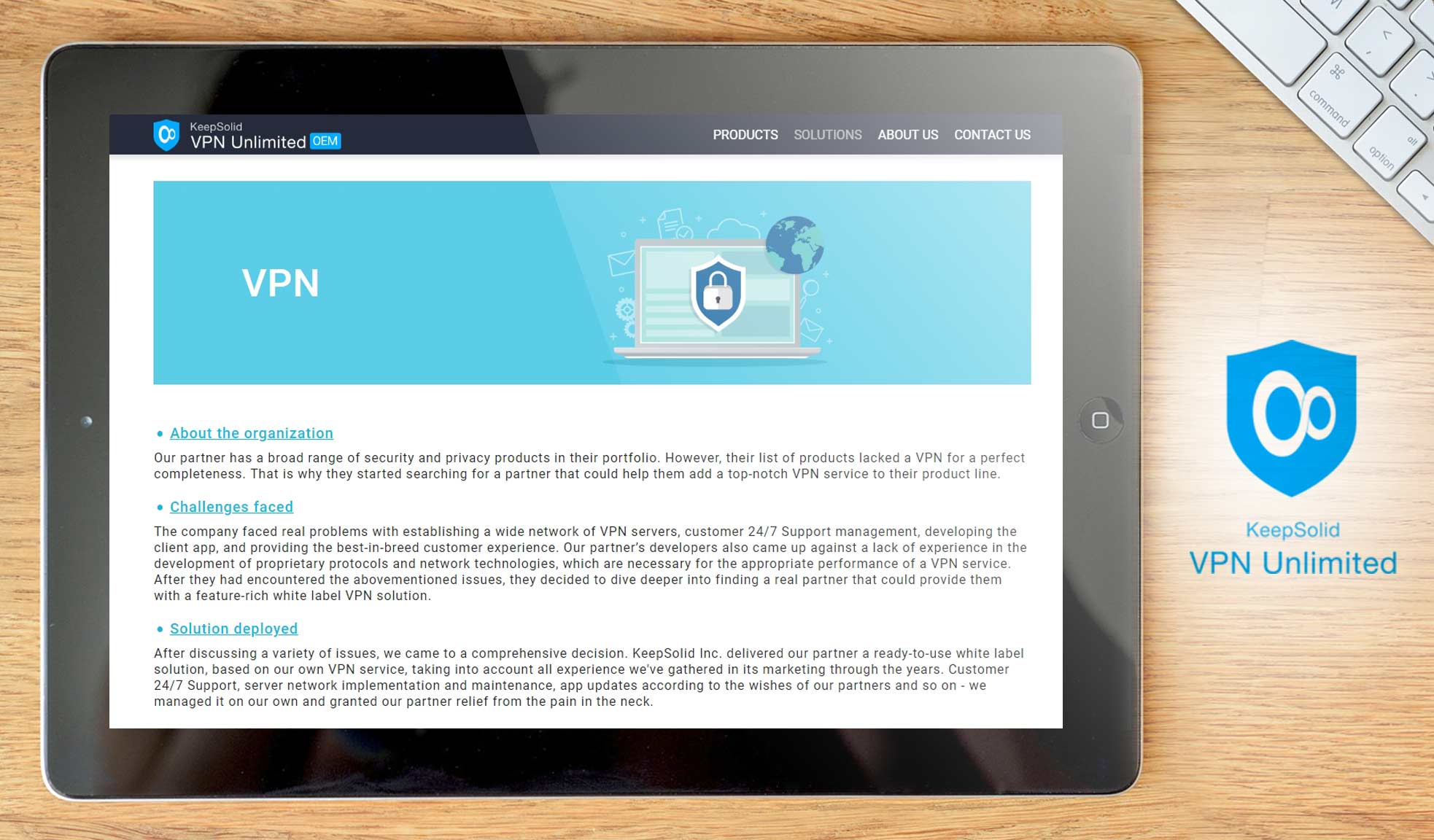 oem vpn unlimited dashboard