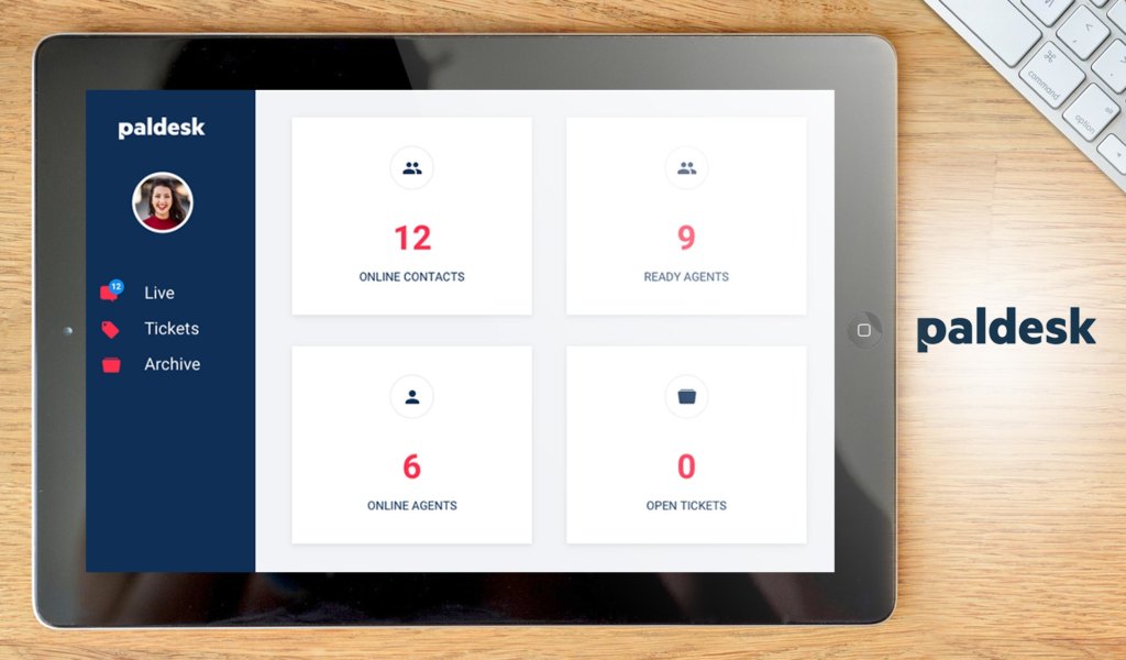 Paldesk dashboard