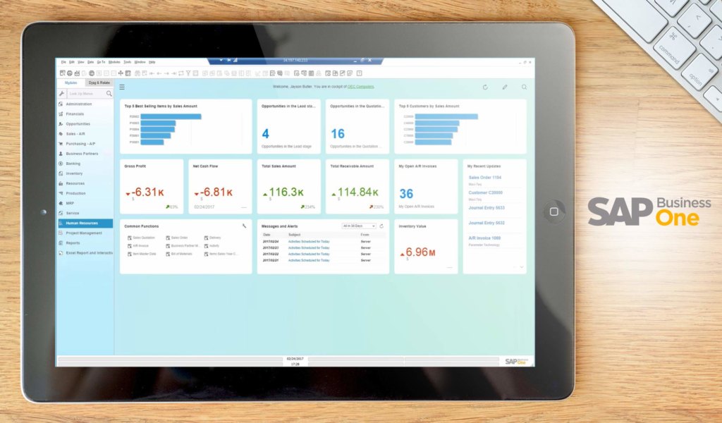 SAP CPQ Dashboard