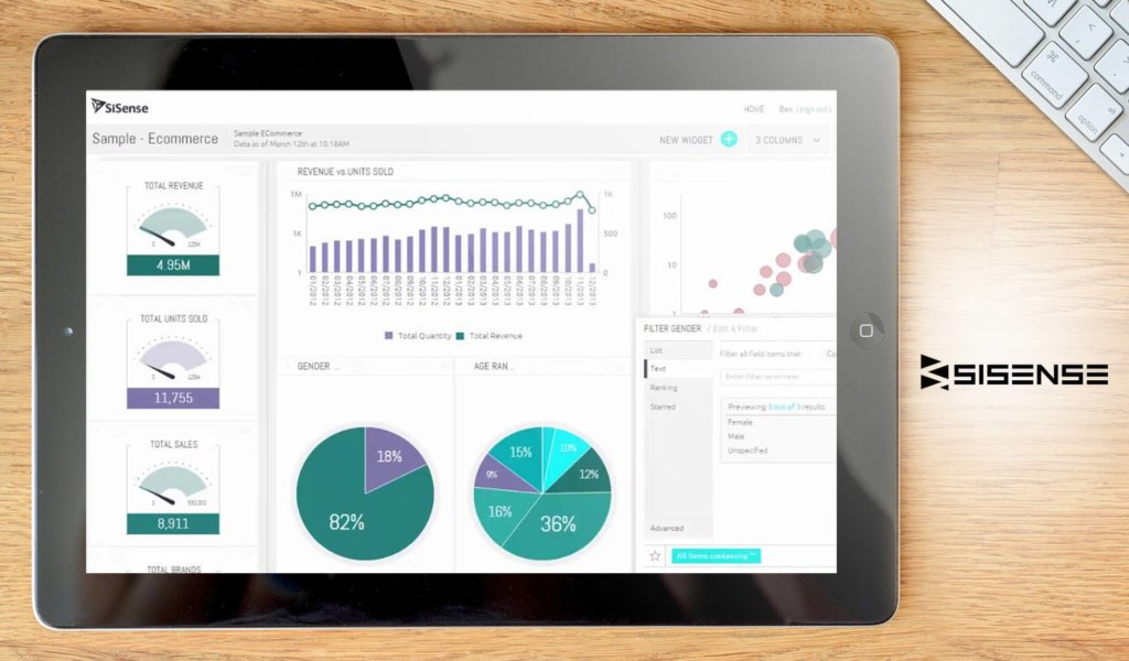 sisense dashboard example