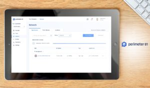 Perimeter 81 dashboard