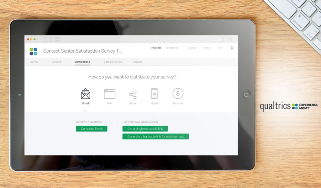 Qualtrics CX dashboard