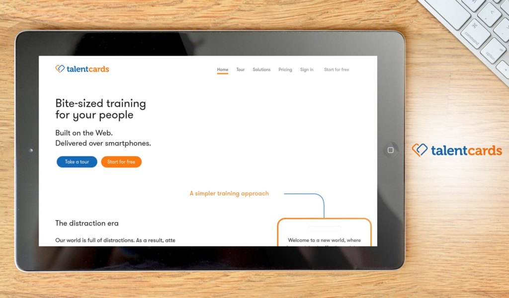TalentCards dashboard