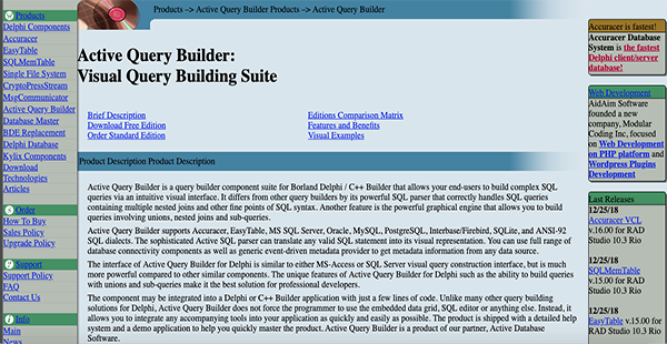 AidAim Active Query Builder Reviews: Pricing & Software Features 2024 ...