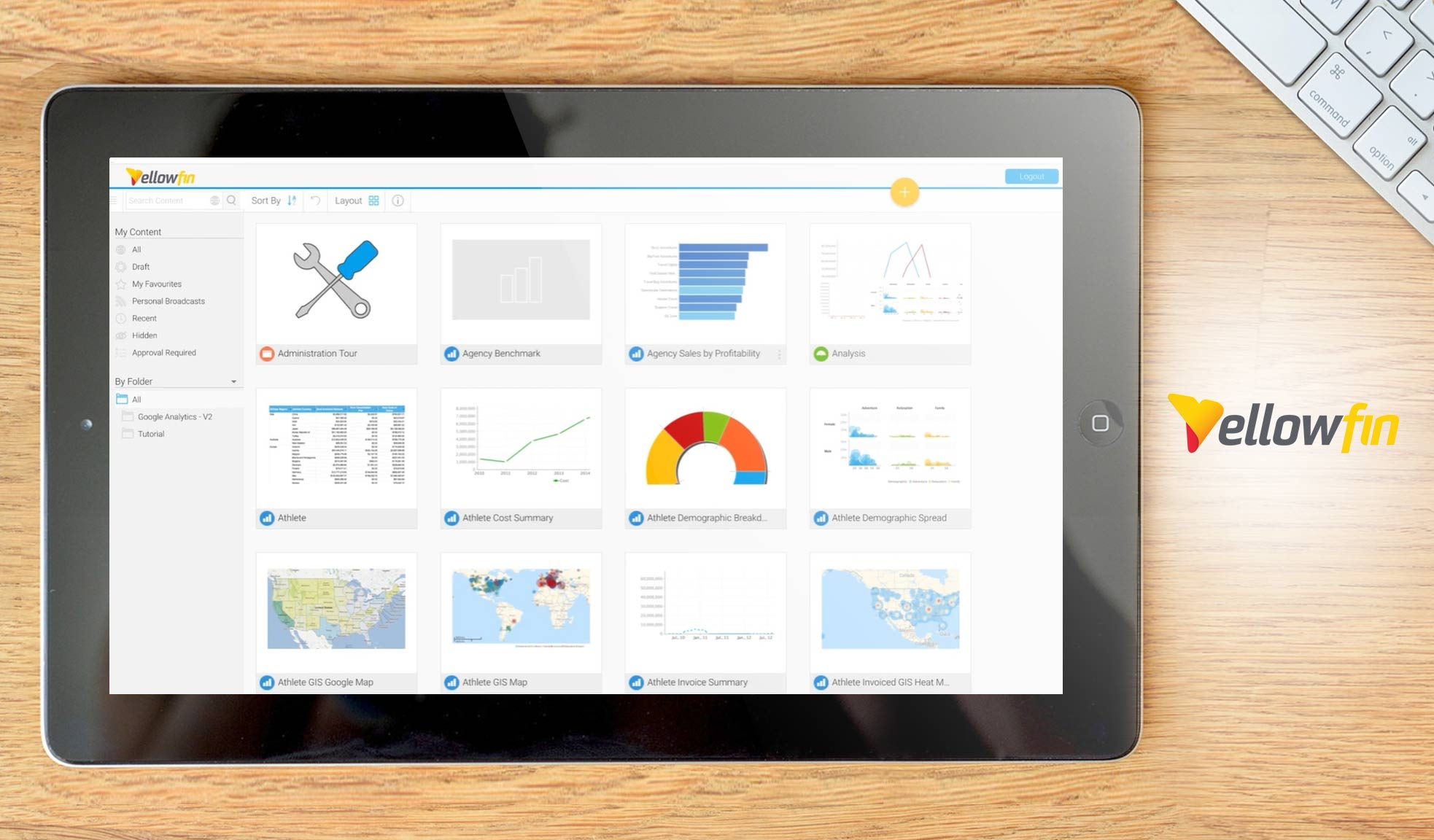 yellowfin dashboard example