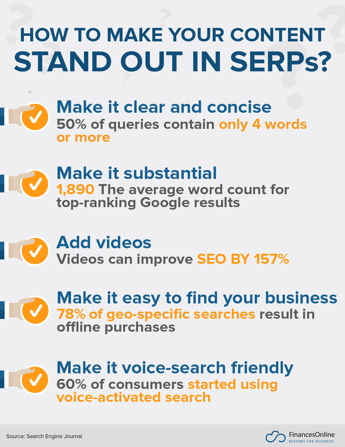 SERP tips