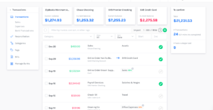 ZipBooks Transactions