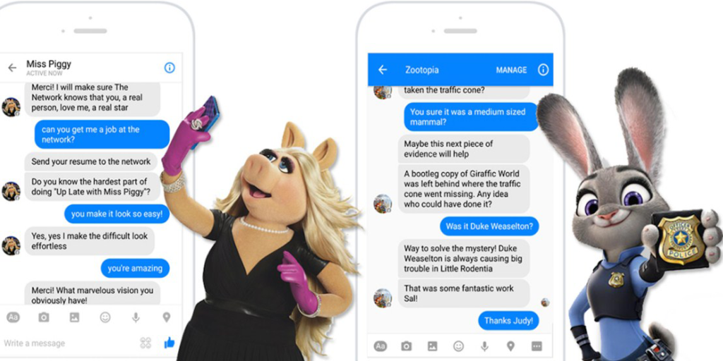 chatbot mimicking unique characters